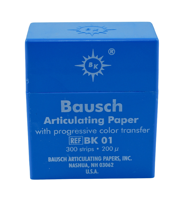 Bausch Bk01 Articulating Paper