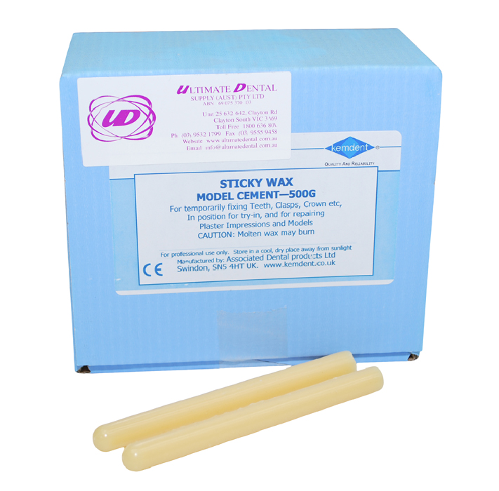 Kemdent Sticky Wax, Original, 500g