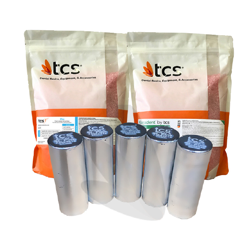 Flexible Denture Resins and Equipment Injectable and Milling Resins